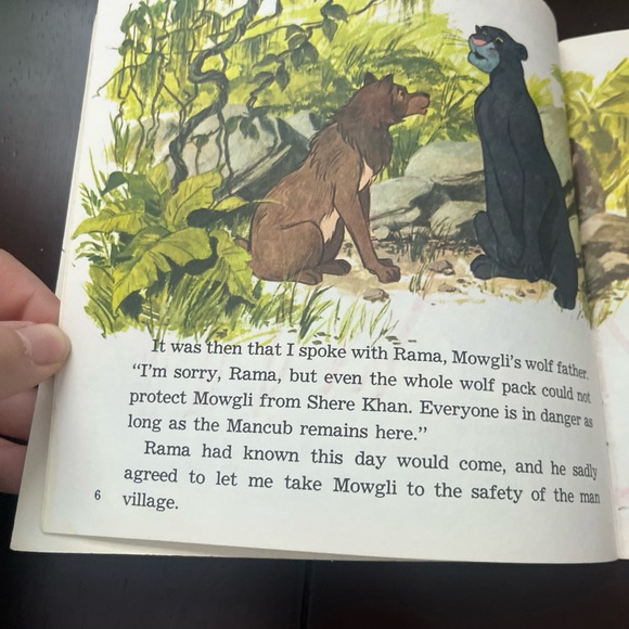 Disney Jungle Book Read-Along Set Without Tape - Picture 5 of 10